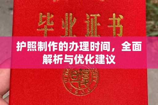 浑南护照制作的办理时间，全面解析与优化建议