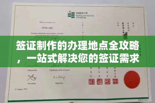 浑南签证制作的办理地点全攻略，一站式解决您的签证需求