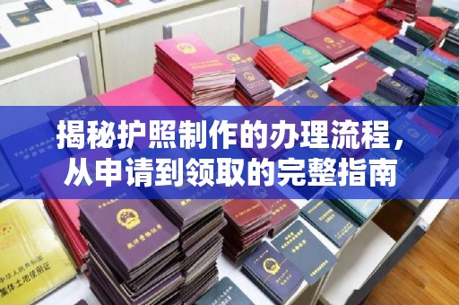 浑南揭秘护照制作的办理流程，从申请到领取的完整指南