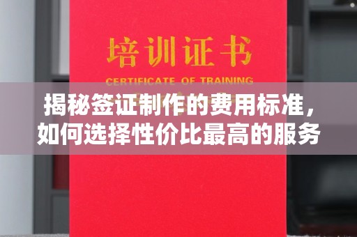 浑南揭秘签证制作的费用标准，如何选择性价比最高的服务？