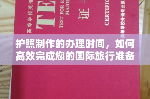 浑南护照制作的办理时间，如何高效完成您的国际旅行准备