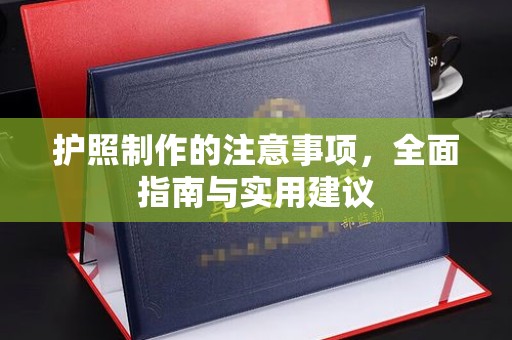 浑南护照制作的注意事项，全面指南与实用建议